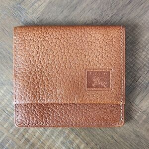 Vintage Burberry Leather Coin Pouch